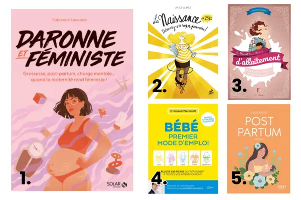 meilleurs livres maternité grossesse parentalité